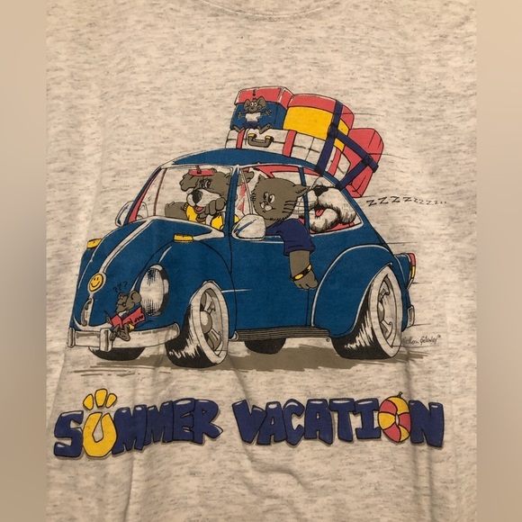 NORTHERN GETAWAY Vintage Summer Vacation Graphic T-Shirt - Picture 5 of 6